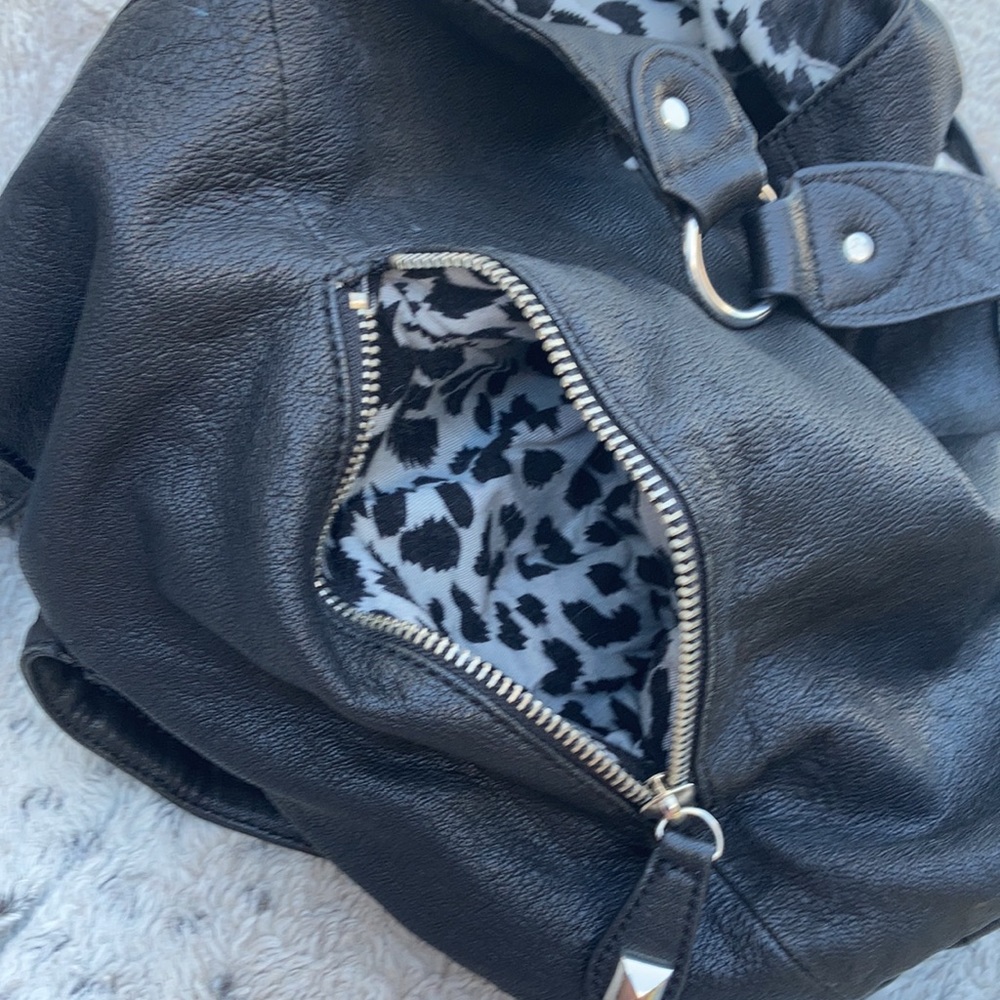 Betsey Johnson “Biker Babe” Handbag Tote - Picture 6 of 8